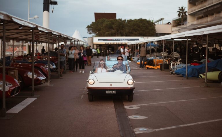 Fiat 500 Spiaggia auf einem Markt
