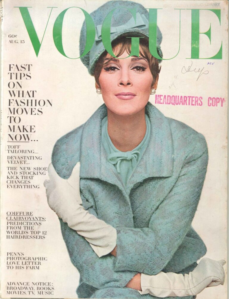 Titelseite der Zeitschrift Vogue
