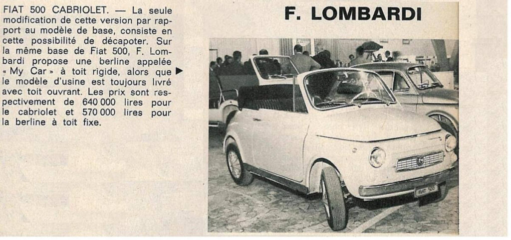 Francis Lombardi Maggiolina