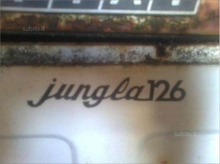 Savio Jungla CZ-176012, Schriftzug «jungla 126» auf der Flanke