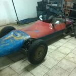 LAB unrestauriert in einer Garage