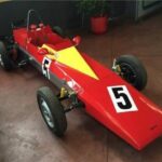 Repetto #16/73 in Rot und Gelb, Startnummer 5