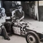 Santandrea mit der Startnummer 65, zeitgenoessische Aufnahme