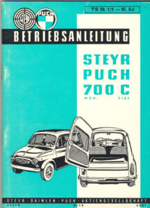 Steyr-Puch 700 C, Mod. Fiat