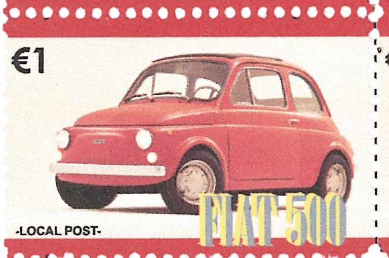 Briefmarke «FIAT 500 – 50th Anniversary 1957 – 2007», Local Post, Motiv 2