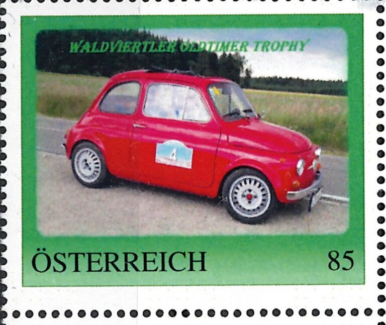 Briefmarke Österreich 85 «Waldviertler Oldtimer Trophy»