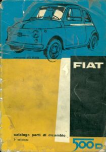 Ersatzteilkataloge Fiat 500, Bild 4 von 16