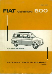 Ersatzteilkataloge Fiat 500, Bild 10 von 16