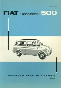 Ersatzteilkataloge Fiat 500, Bild 11 von 16