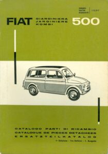 Ersatzteilkataloge Fiat 500, Bild 12 von 16
