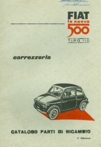 Ersatzteilkataloge Fiat 500, Bild 13 von 16