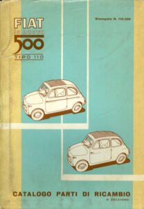Ersatzteilkataloge Fiat 500, Bild 15 von 16