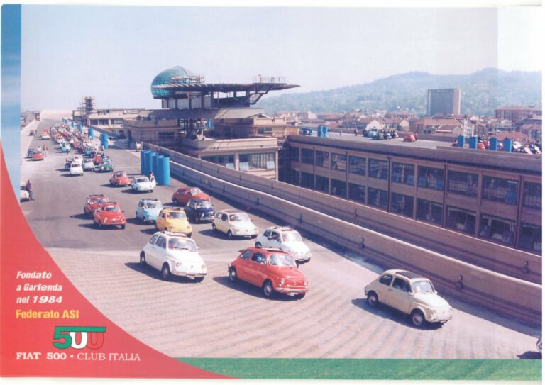 Fiat 500 Club Italia, gegründet 1984 in Garlenda.