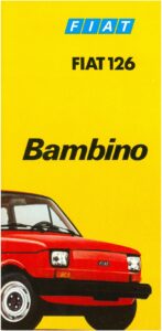 Fiat 126 Bambino, deutscher Prospekt 126.4.20, Blatt 1