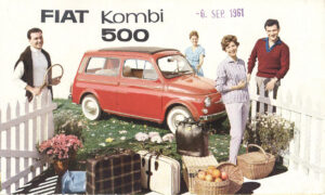 Prospekte Fiat 500 Giardiniera, Bild 2 von 2
