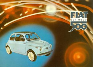 Fiat der neue 500, deutscher Prospekt 1371 S, Blatt 1