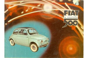 Fiat la nouvelle 500, französischer Prospekt 1401, Blatt 1
