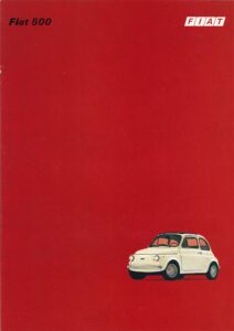 Fiat 500 R, französischer Prospekt, Drucksache Nr. 3651, Blatt 1