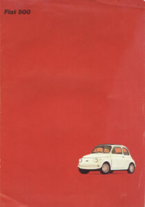Prospekte Fiat 500 R