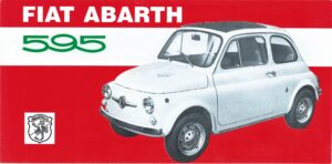 Abarth 595/SS, italienischer Prospekt, Blatt 1