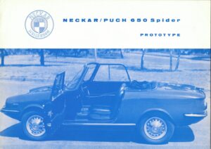Neckar/Puch 650 Spider, Prospekt, Blatt 1