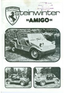 Steinwinter «Amigo», deutscher Prospekt, Blatt 1