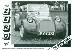 The Zero Kit, englischer Prospekt, Blatt 1