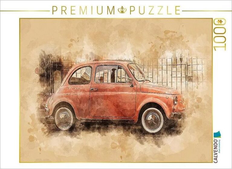 Puzzle Calvendo «Fiat Nuova 500»