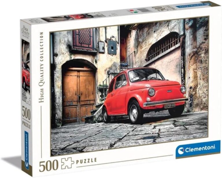Puzzle Clementoni «Fiat 500», High Quality Collection