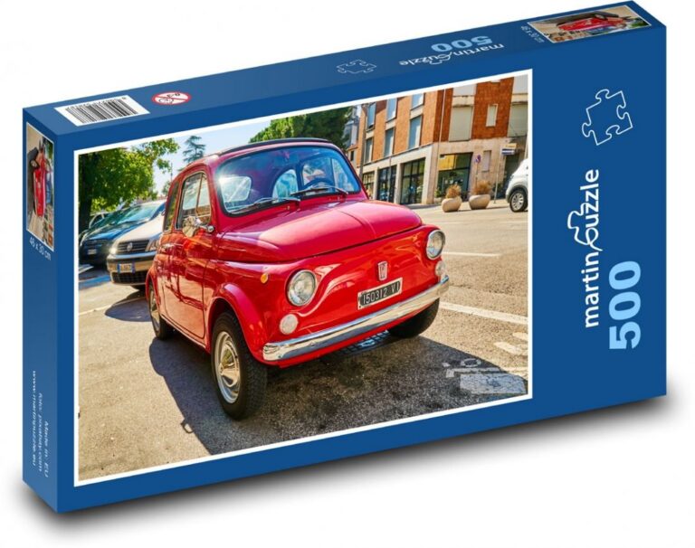 Puzzle Martin Puzzle «Fiat 500», 500 Teile