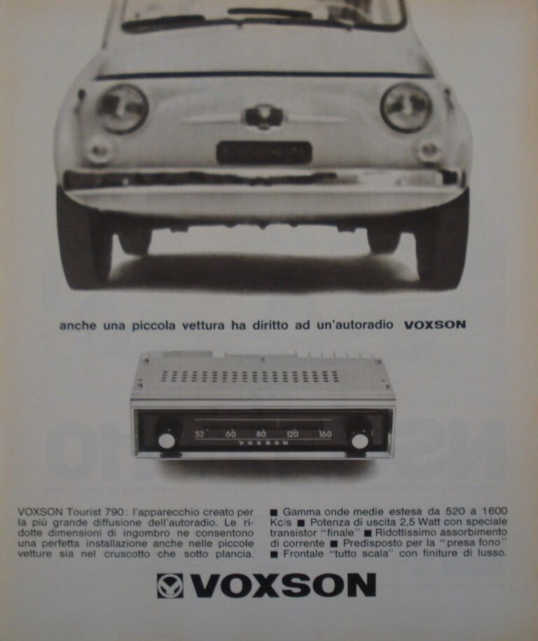 Voxson Tourist 790
