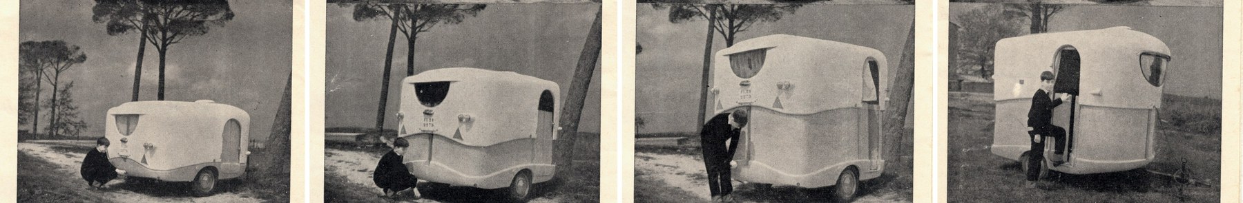 Vier Stufen: der Laika 500 wird mit der Handkurbel vom Fahrmass auf Stehhoehe gehoben