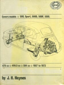 FIAT 500 Owner's Workshop Manual