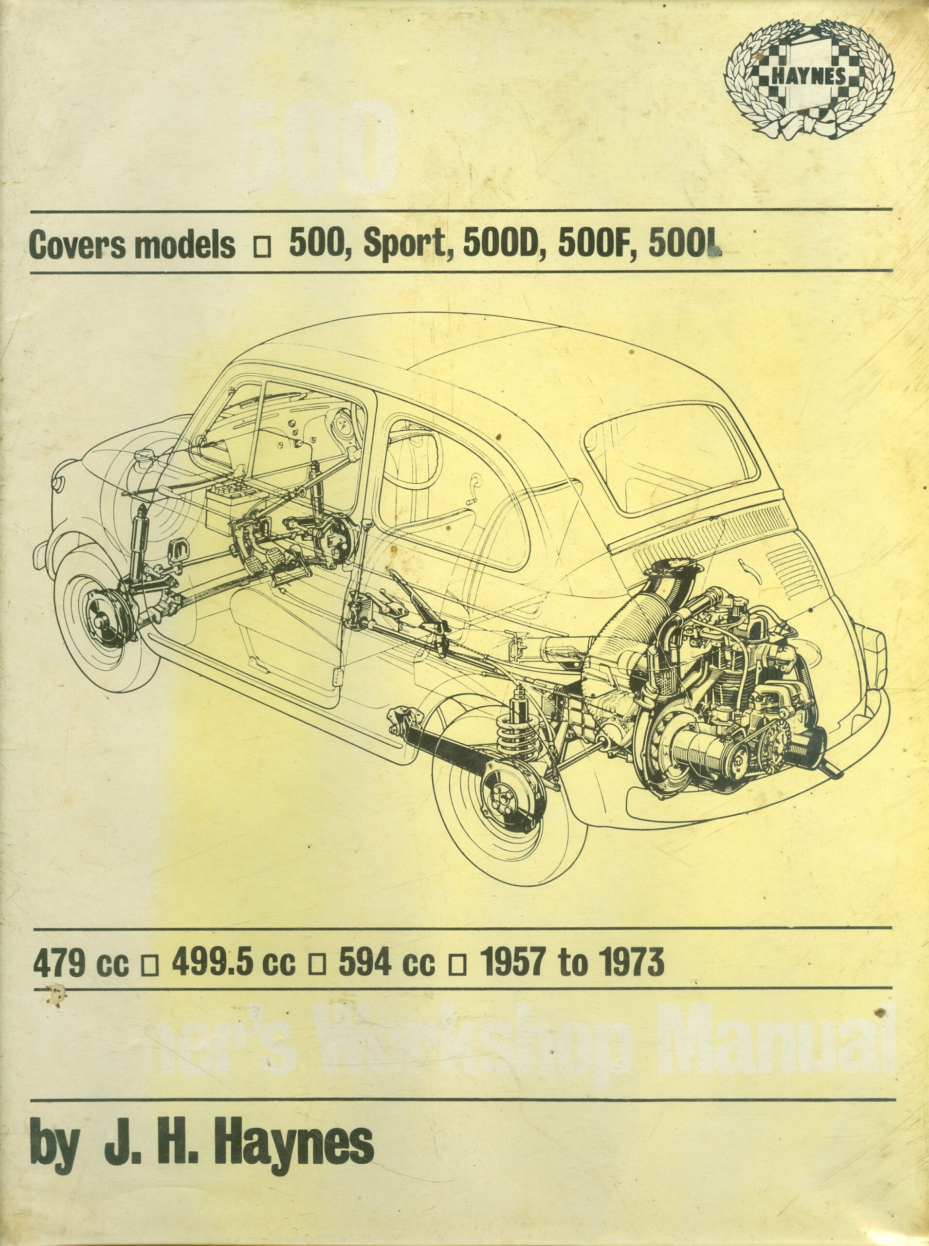 FIAT 500 Owner's Workshop Manual