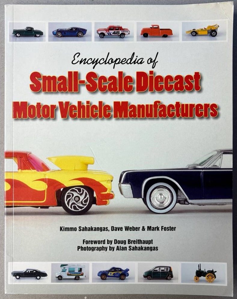 Encyclopedia of Small-Scale Diecast Motor Vehicle Manufacturers – Vorderseite