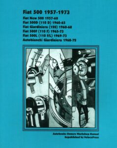FIAT 500 1957-1973 Workshop Manual