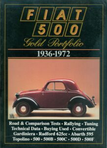 Fiat 500 Gold Portfolio 1936-1972