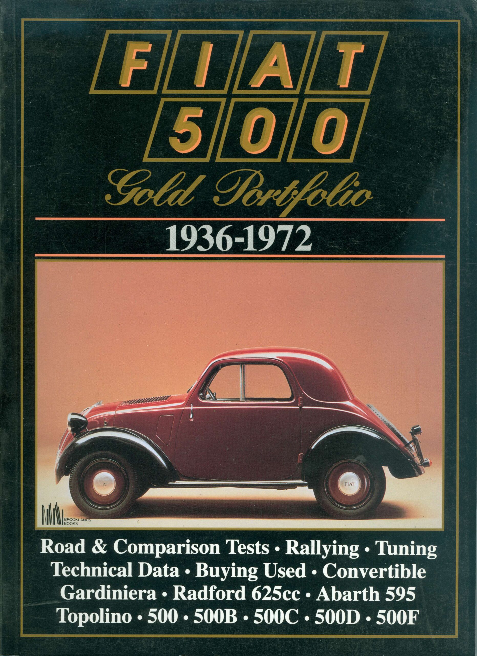 Fiat 500 Gold Portfolio 1936-1972