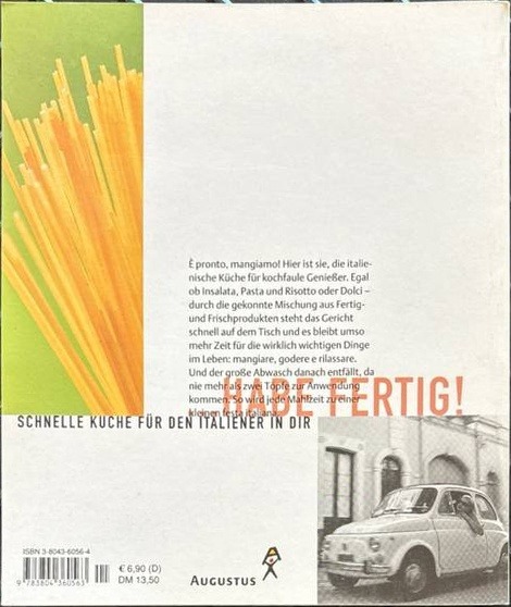 Modern Coocking …habe fertig! – Rückseite