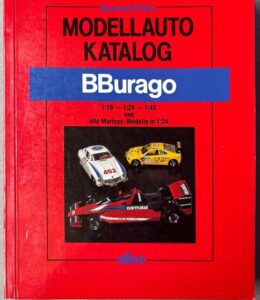 Modellauto-Katalog BBurago – Vorderseite