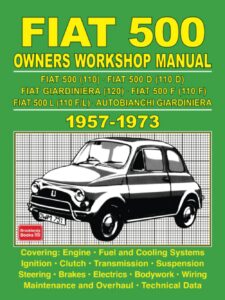 Fiat 500 Owners Workshop Manual 1957-1973, Nachdruck von Brooklands Books
