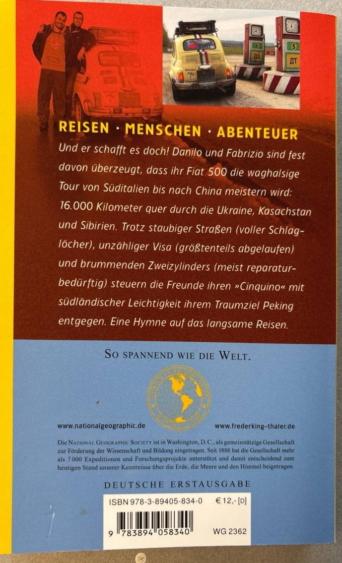 ECHT ABGEFAHREN – Rückseite