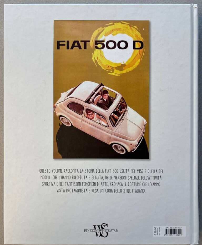 Fiat 500. La storia di una leggenda dal 1936 a oggi – Rückseite