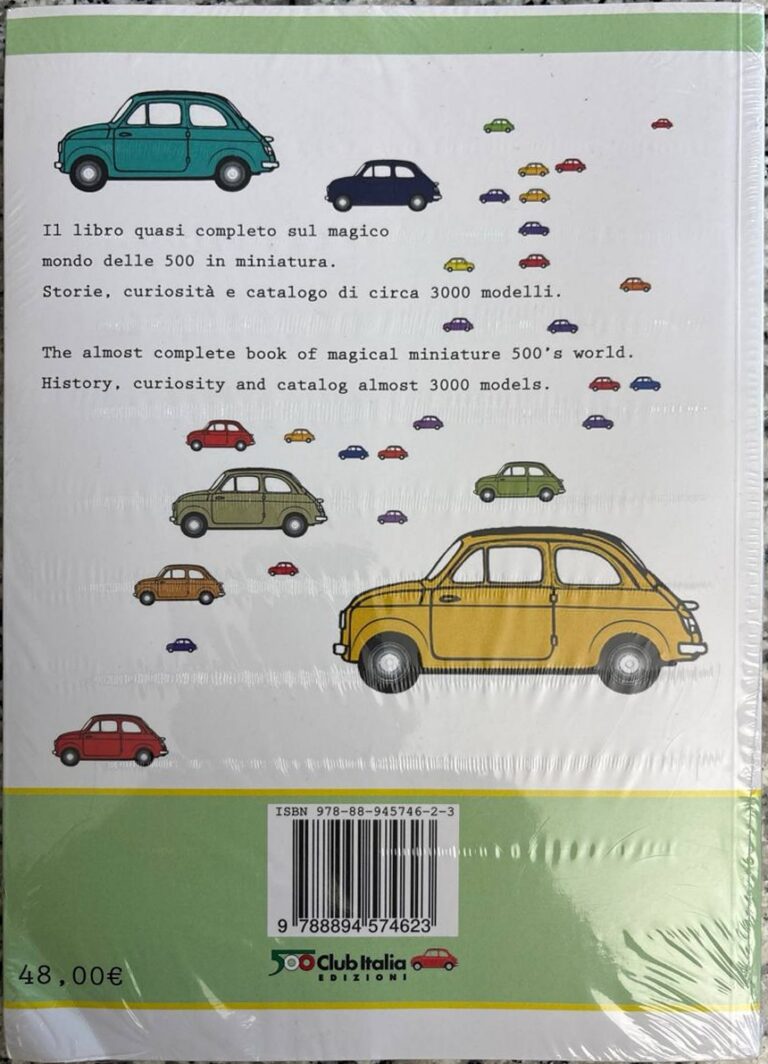 500 modellini di 500 – Rückseite