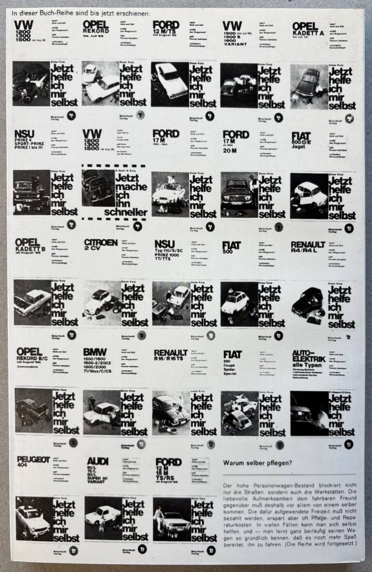 FIAT 500 Jetzt helfe ich mir selbst – Rückseite