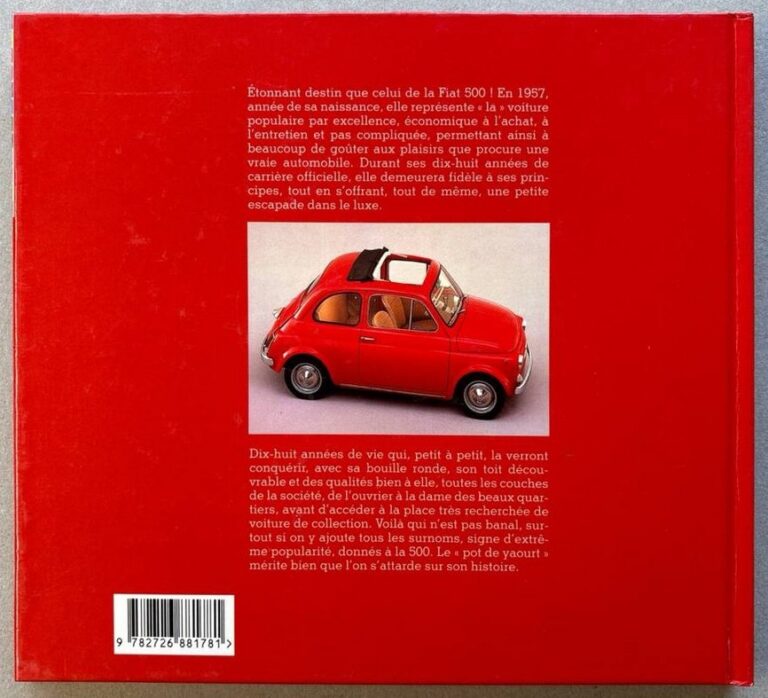 la Fiat 500 de mon père – Vorderseite