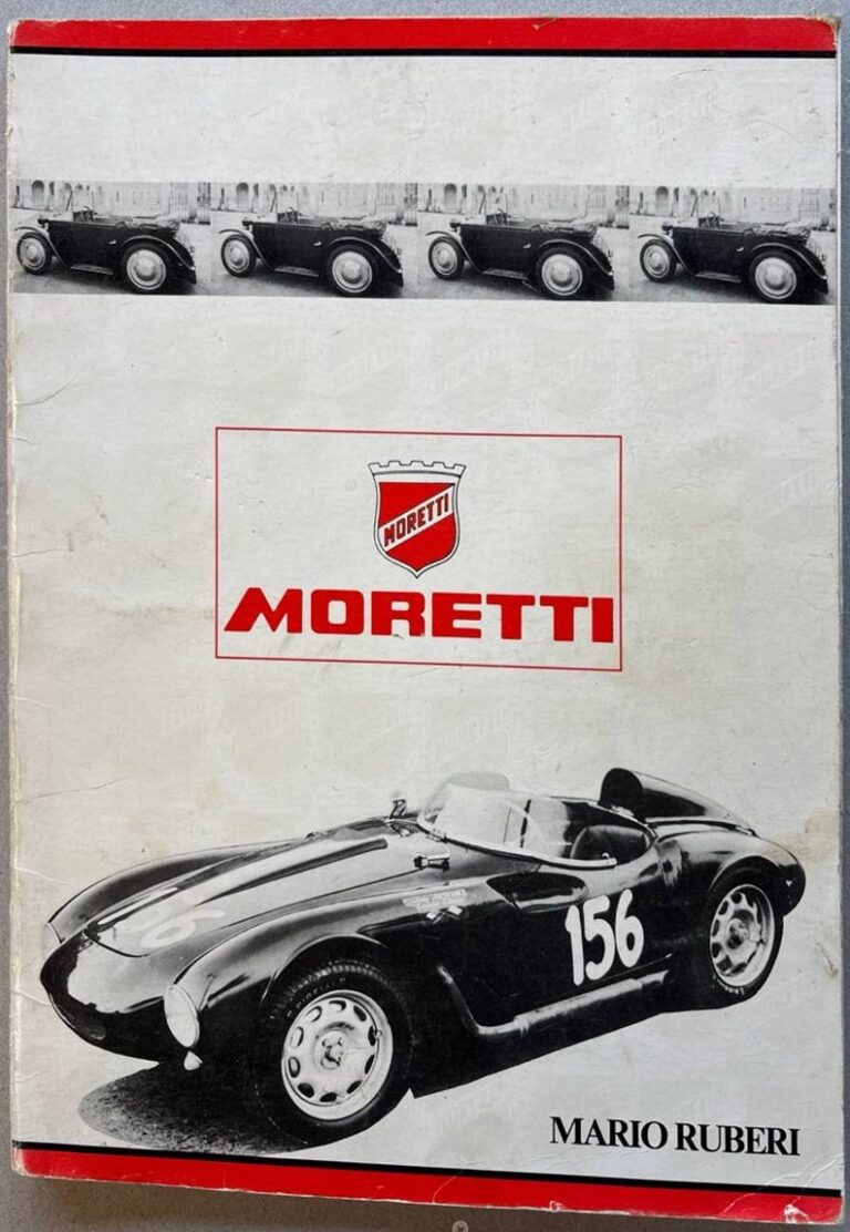 Moretti story. Stabilimenti Carrozzeria Automobili – Vorderseite