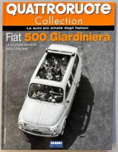 Quattroruote Collection Fiat 500 Giardiniera. La station wagon degli Italiani – Vorderseite