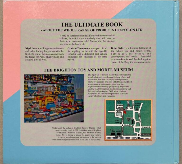 The Ultimate Book of Spot-On Models Ltd – Rückseite