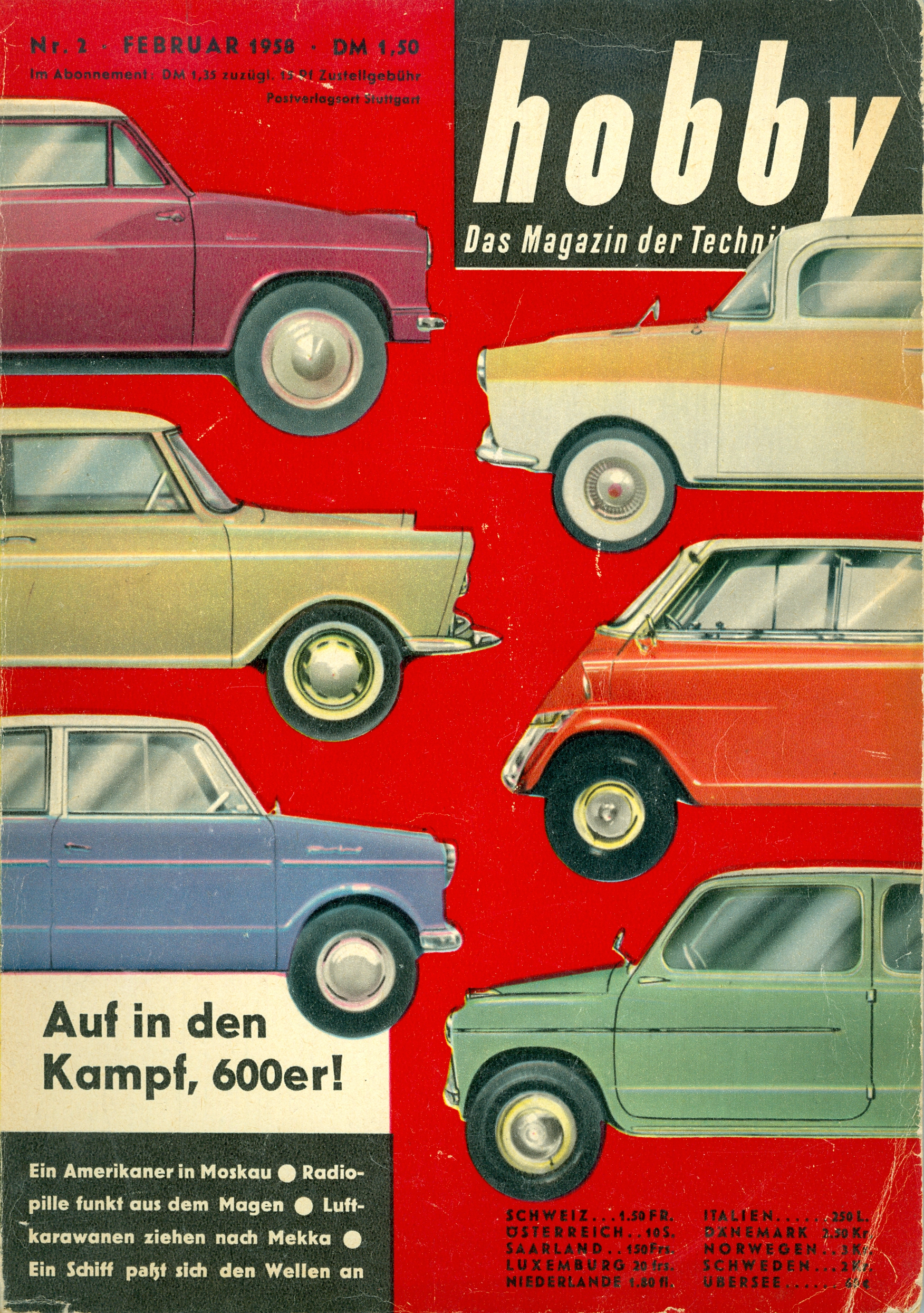 hobby Auf in den Kampf, 600er! Das Magain der Technik